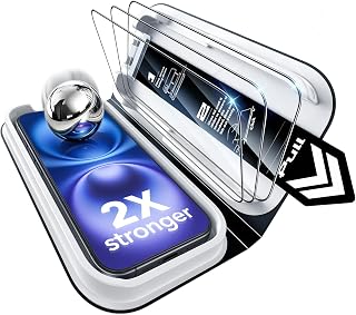 ESR 3 Pack for iPhone 16/iPhone 15 Screen Protector, Classic