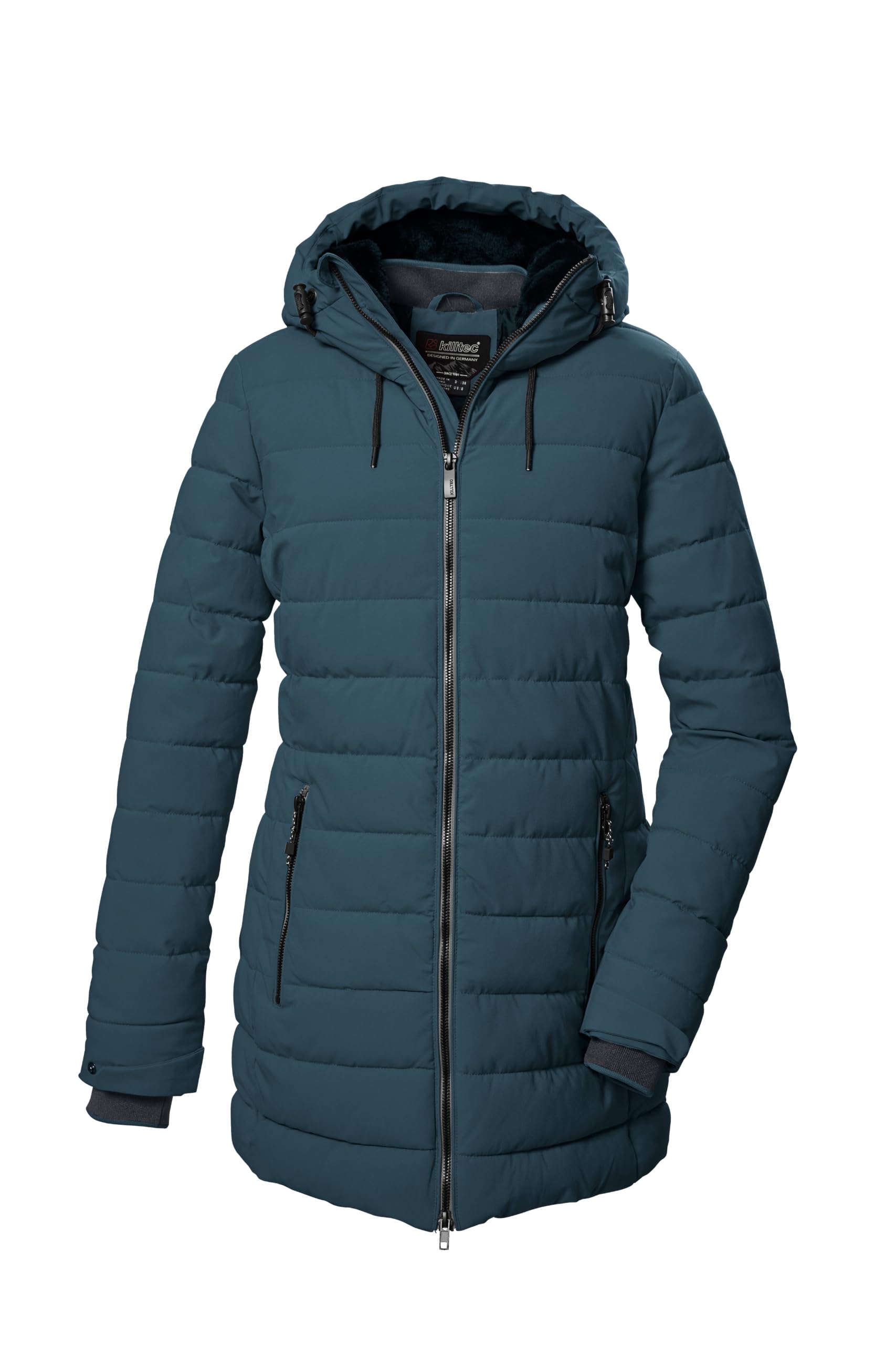 Killtec KOW 55 Wmn Qltd Prk Women's Quilted Parka with Hood