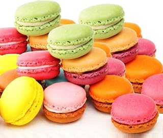 ANDY ANAND CHOCOLATIER 48 Luxurious French Macarons Gift Box - Gluten-Free, All-Natural Ingredients, Freshly Made Daily, Assorted Flavors - Perfect Gourmet Confection for Gifts, Teatime & Indulgence