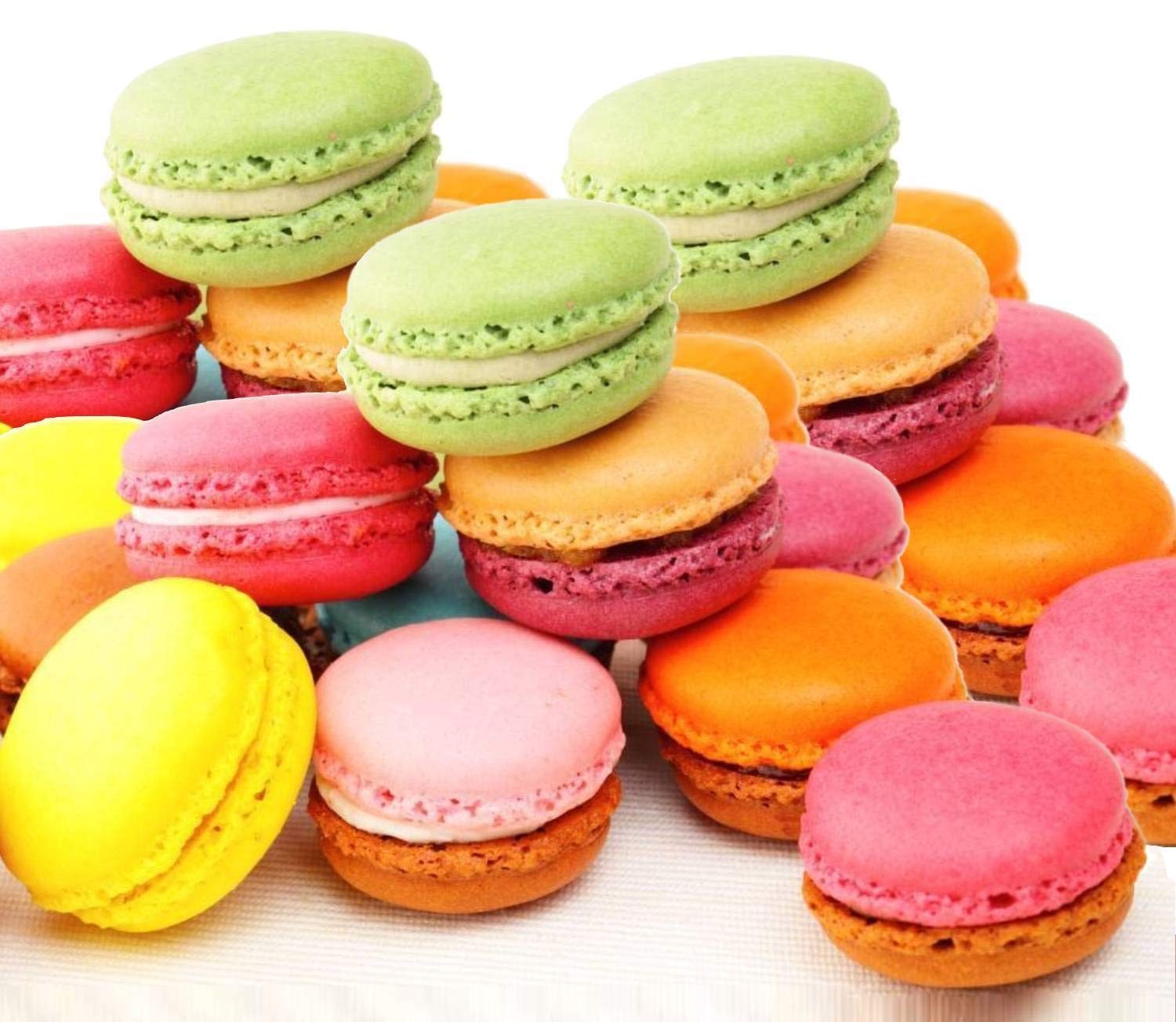 ANDY ANAND CHOCOLATIER 48 Luxurious French Macarons Gift Box - Gluten-Free, All-