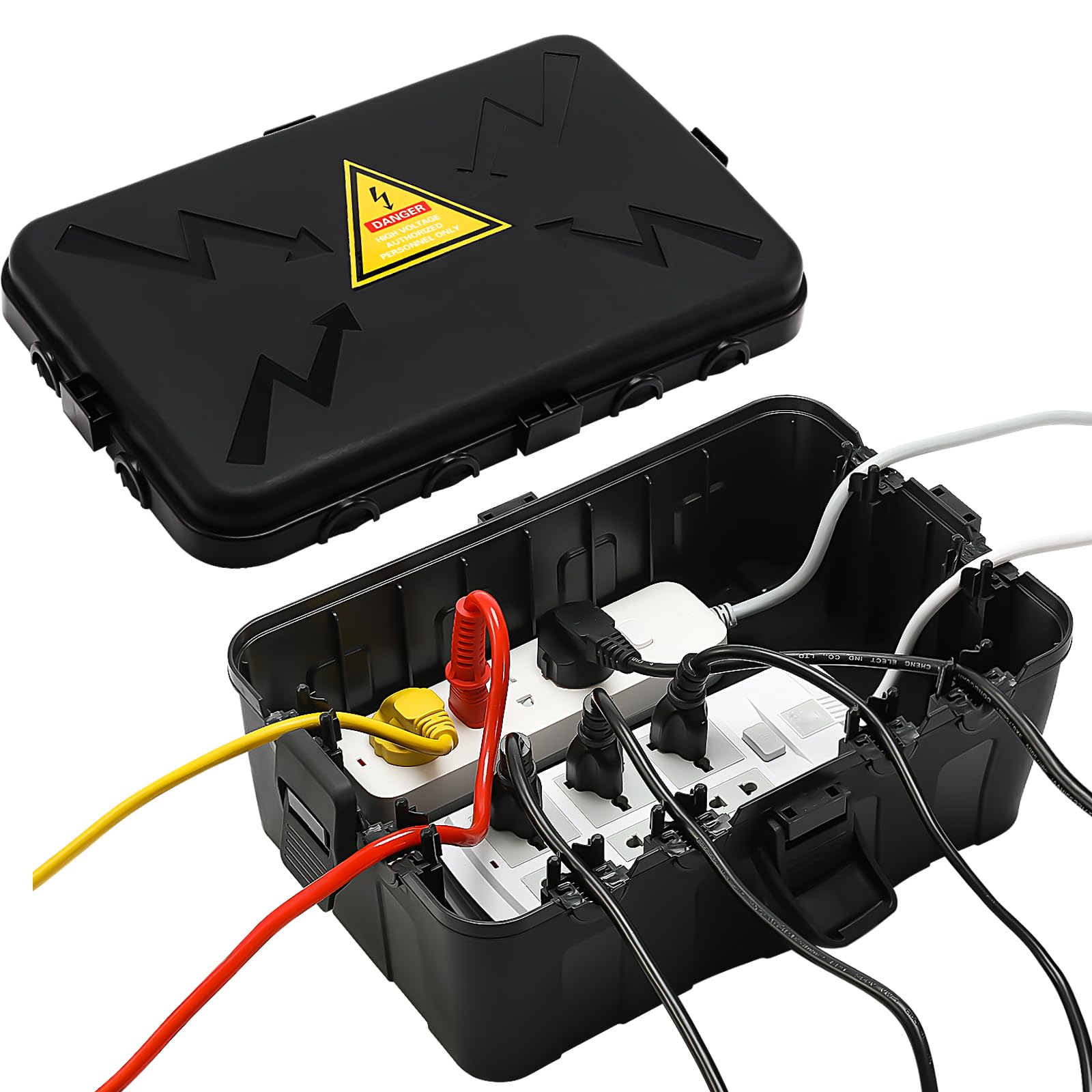 Hrensaw Large Outdoor Electrical Box Waterproof(12.6x8.7x5.1inch),IP54 Waterproo