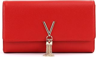 Valentino Divina, Clutch Bag, Women, Black, 4.5x12x27 Centimeters (B x H x T)
