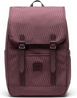 Herschel Unisex Retreat Backpack, Huckleberry Diamond, Small - 17L, Retreat Backpack