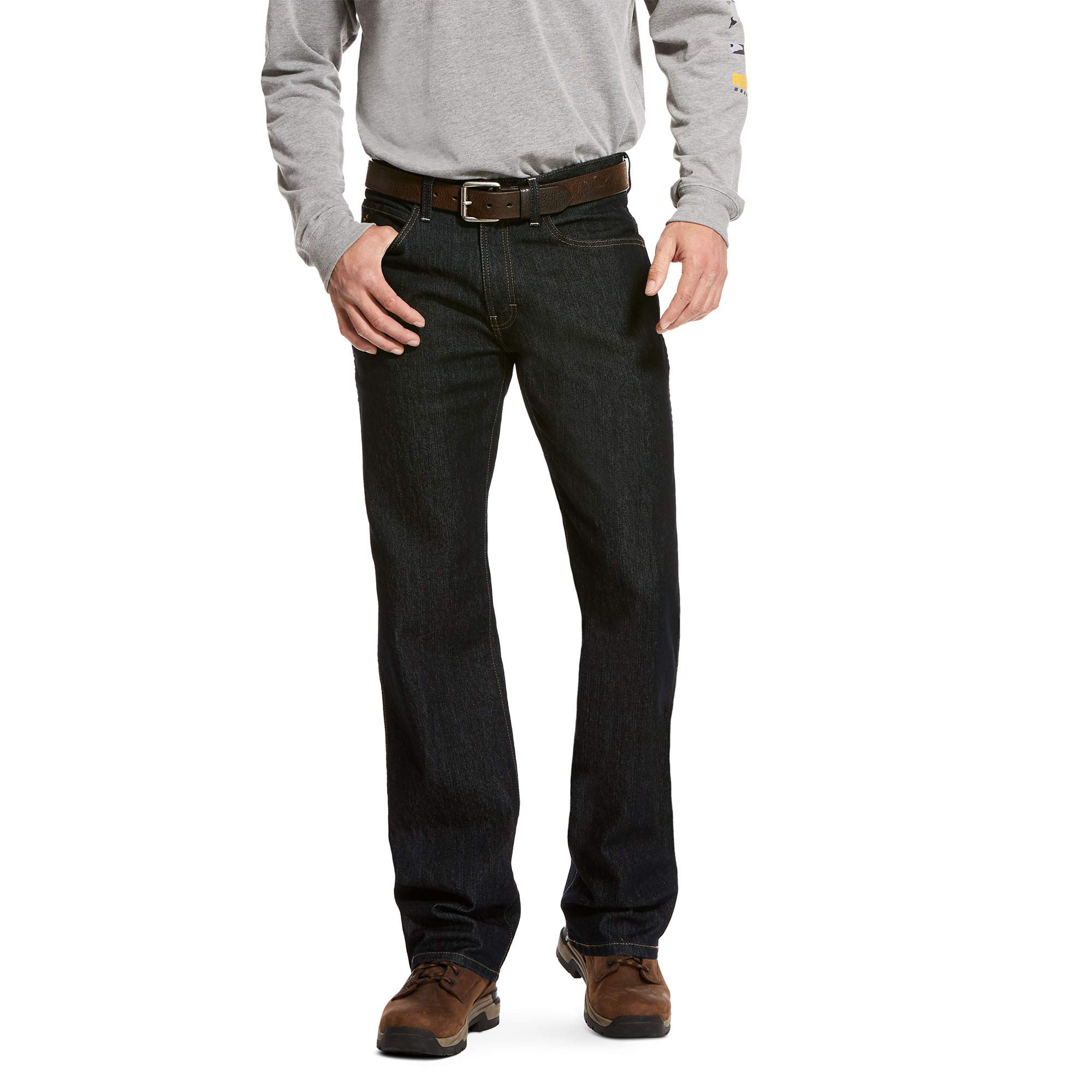 ARIAT Rebar M4 Slim Fit Durastretch Straight Leg Jean - Men's Utility Work Trous