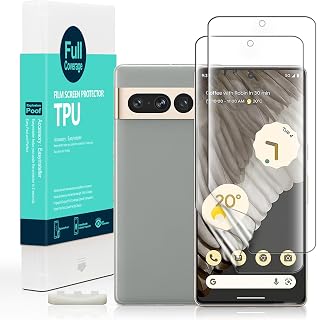 Ibywind Screen Protector for Google Pixel 7 Pro 5G (6.7 Inches) with 2 Pieces Flexible TPU Film [Digital Reader, Bubble-Free]
