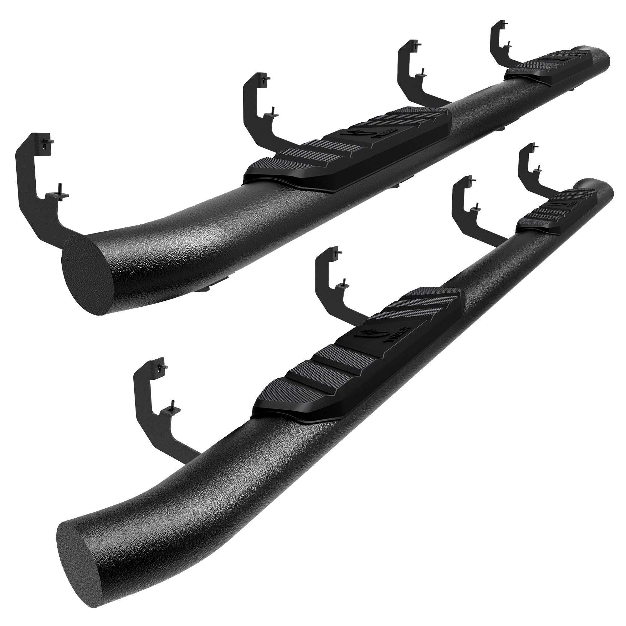 Tyger Auto 3.5" Rider Running Boards Compatible with 2019-2026 Chevy Silver