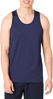 Amazon Essentials Camiseta Técnica Elástica sin Mangas de Secado Rápido para Entrenamiento y Gimnasio Hombre