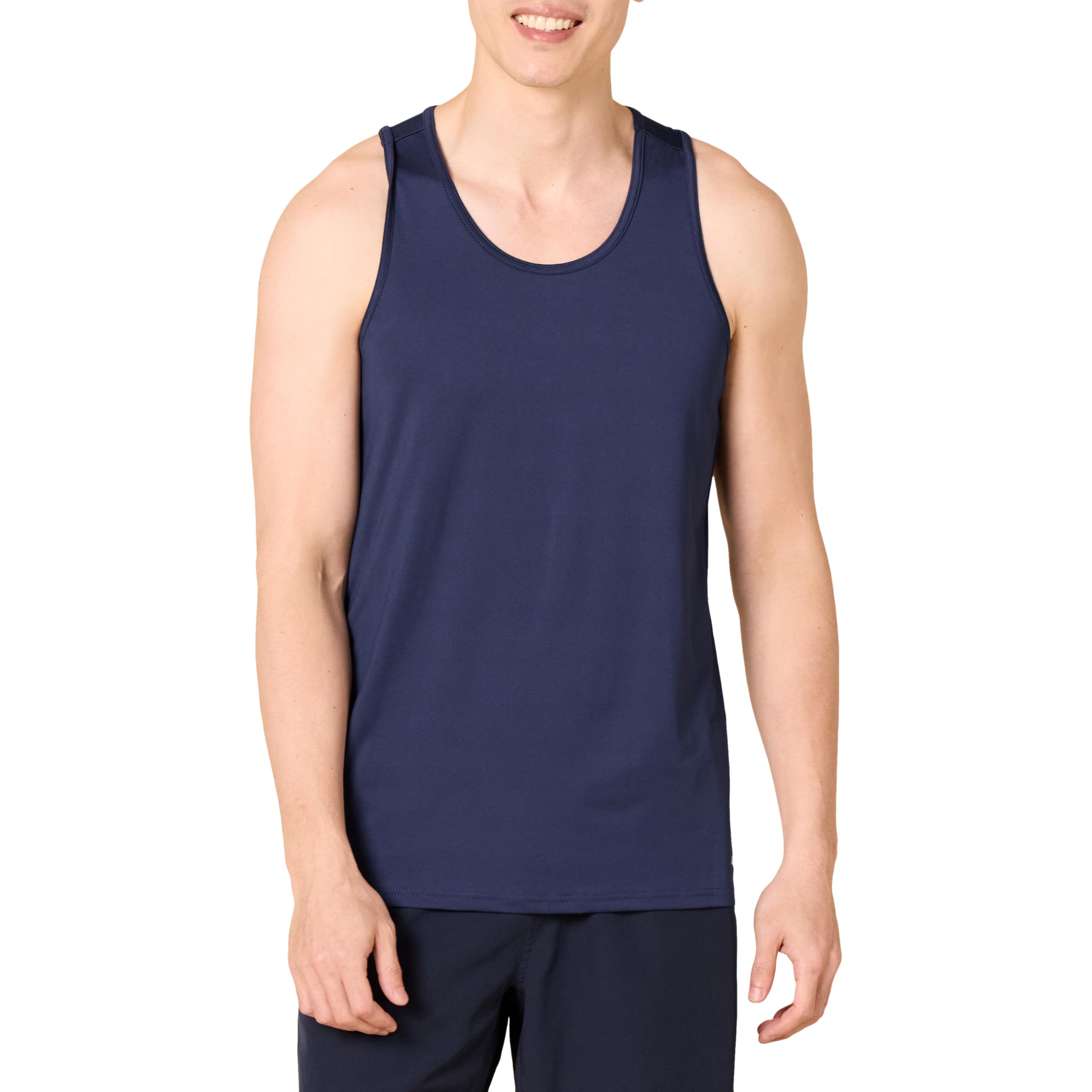 Amazon Essentials Camiseta Técnica Elástica sin Mangas de Secado Rápido para Ent