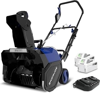 Snow Joe IONMAX 48V Cordless Electric Snow Blower Machine, 24V-X2-SB18-GO