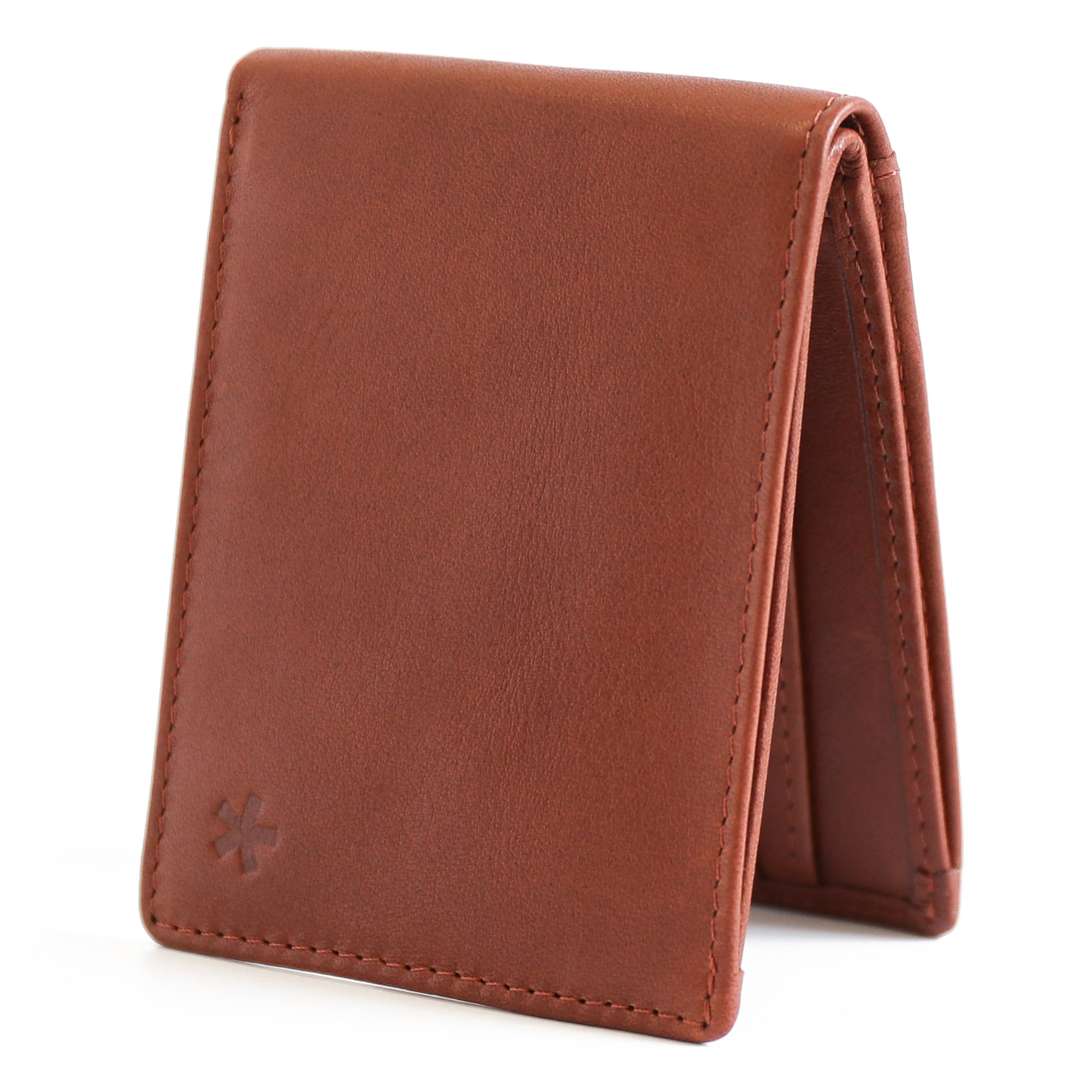Swear Brands Full-Grain Leather Wallet for Men | Slim RFID Blocking Bifold Desig