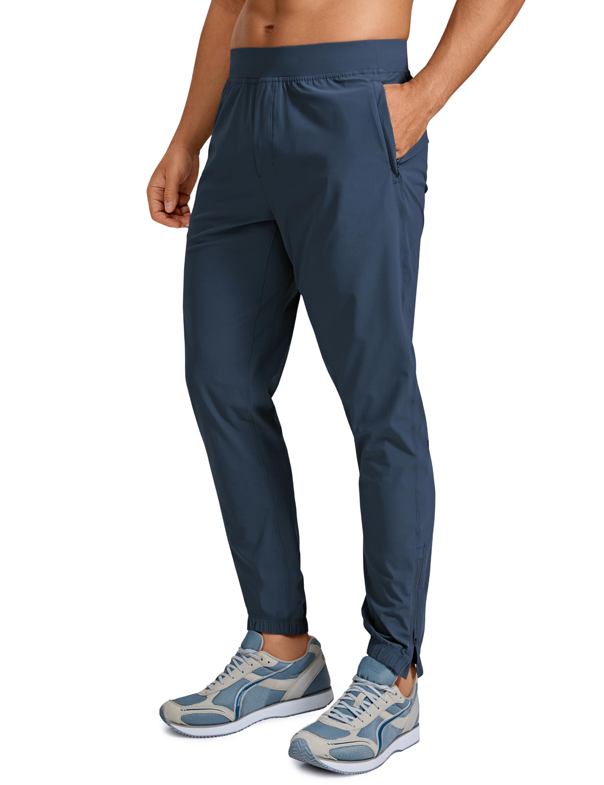 CRZ YOGA Athletic Joggers 29" | Cool Touch, Lightweight, Quick Dry, Running, Ank