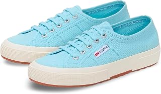 SUPERGA 2750 Cotu Classic Canvas Sneakers for Men & Women - Iconic Italian Men’s and Women’s Tennis Shoes with Breathable Upper, Non Slip Rubber Sole