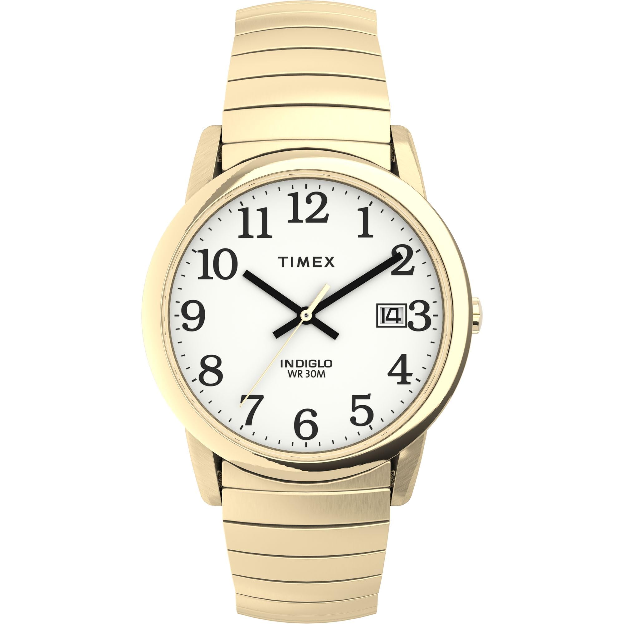 Timex Men's Easy Reader 35mm Date Window Expansion Band Watch