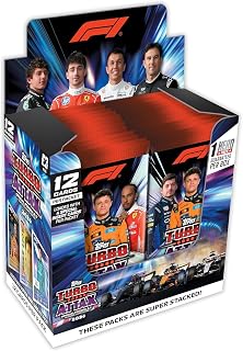 Topps Formula 1 2026 Turbo Attax - Full Box | Contains 24 packets - 12 cards per packet with 4 shiny's per pack!