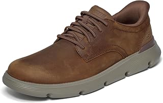 Skechers Men's 2026 Gauze Sneaker Slip-in Memory Foam Upper Leather Duran
