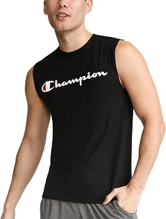 Champion Men's Graphic Jersey Muscle Shirt (Pack of 1)