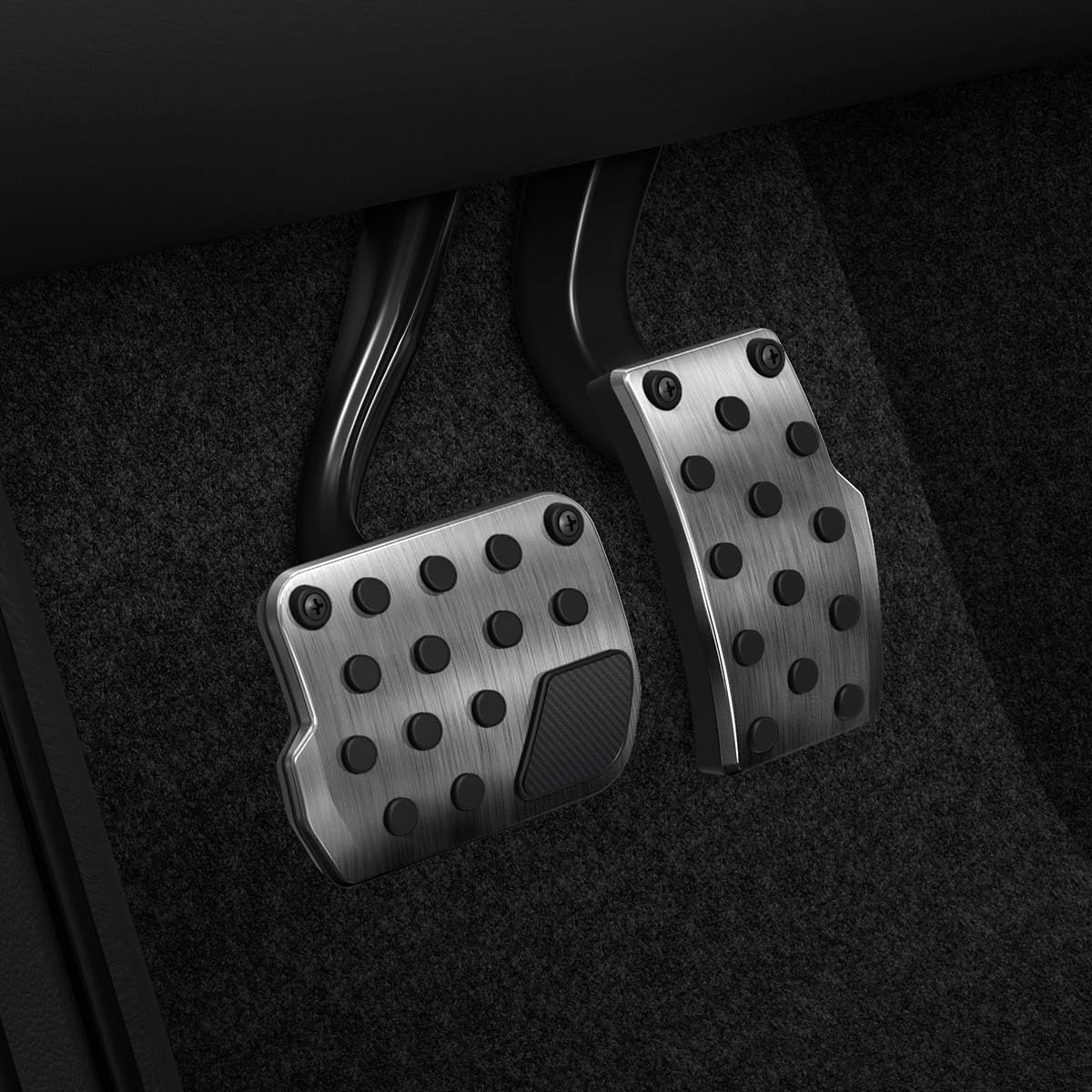 Spigen Stainless Steel Performance Pedal Cover for All Model 3/Y - Dot | Not com
