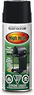 Rust-Oleum High Heat Paint BBQ Black Satin Aéro