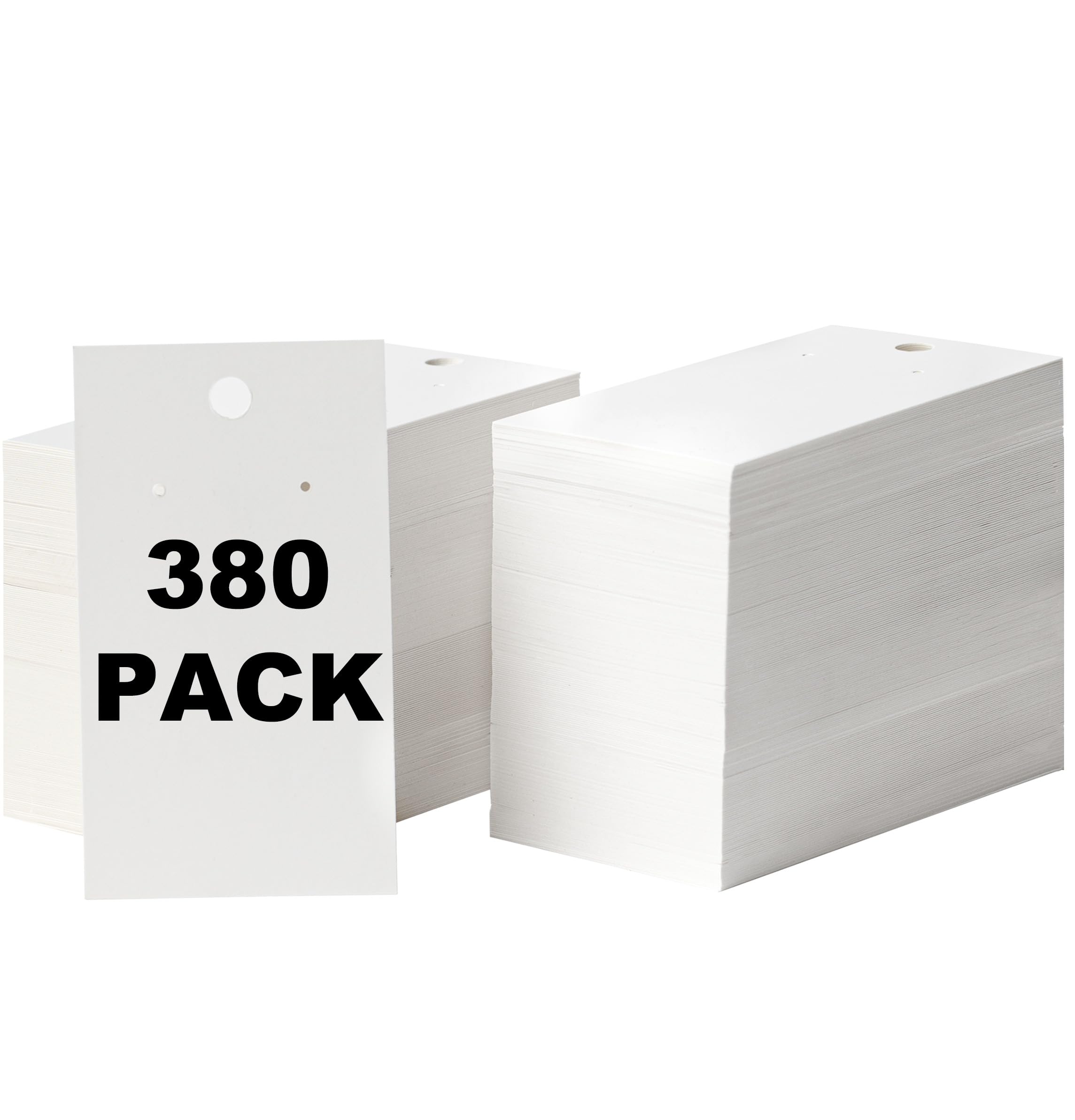 380 Pack Earring Cards - Earring Display Cards - Display Earring Card - Bulk Cus