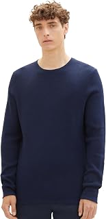 TOM TAILOR Denim Men Mélange Pullover Sweater