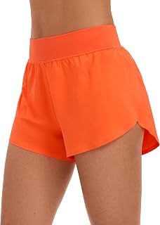 CRZ YOGA High Waisted Split Running Shorts 3"