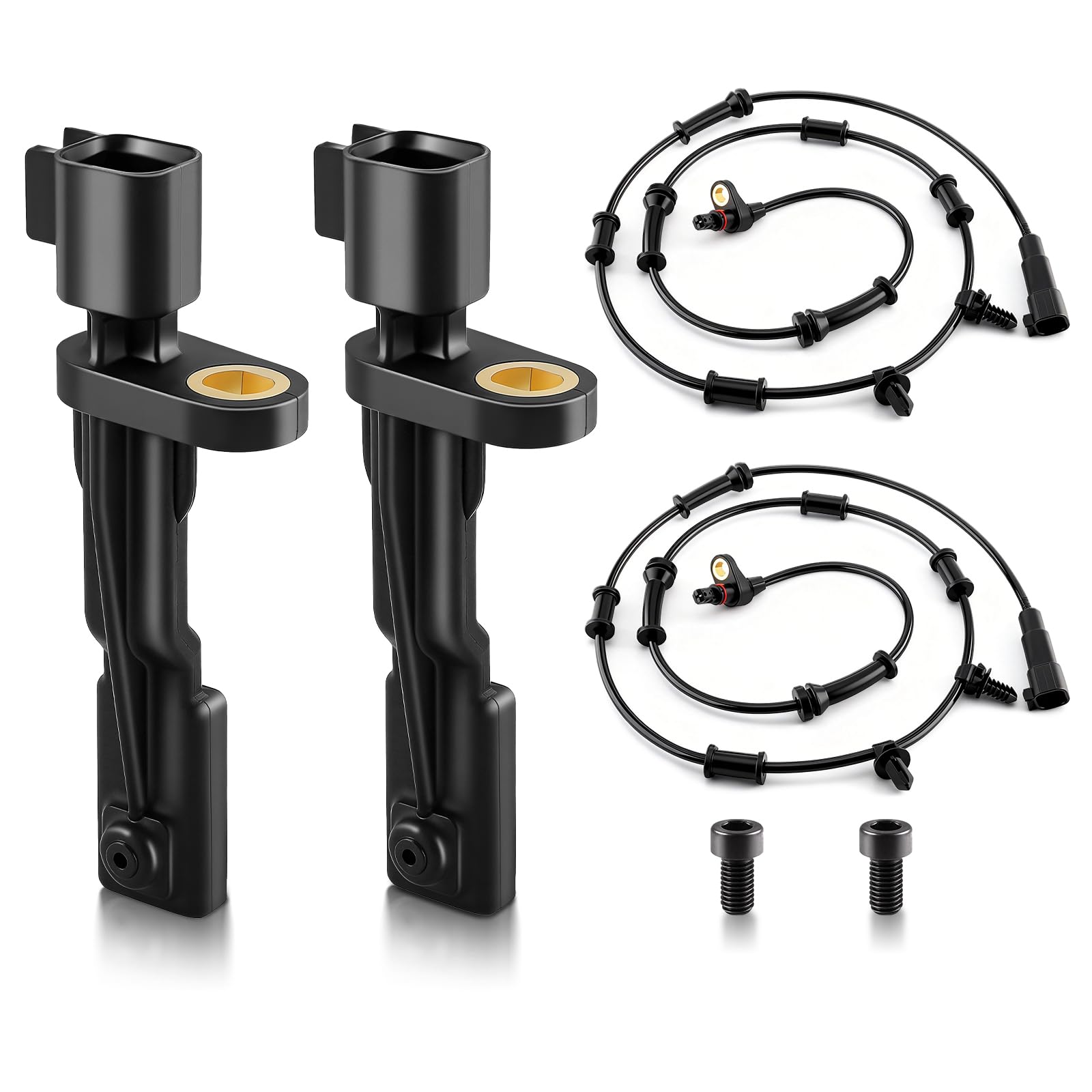 Carbhub ABS Wheel Speed Sensor for Jeep Wrangler JK 2007-2018 | Fits for Jeep Wr