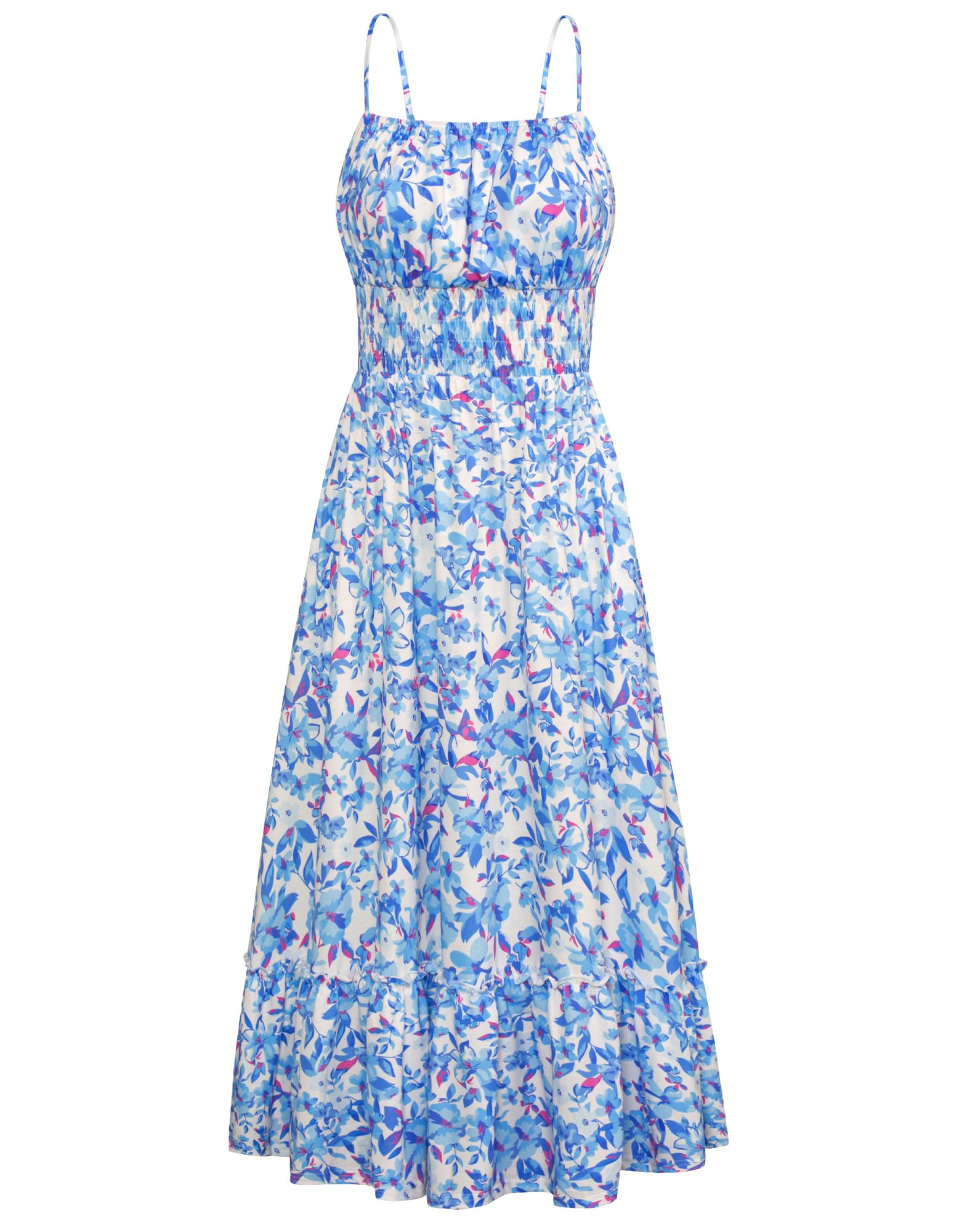 GRACE KARIN Summer Dresses for Women 2026 Vacation Boho Maxi Sundress