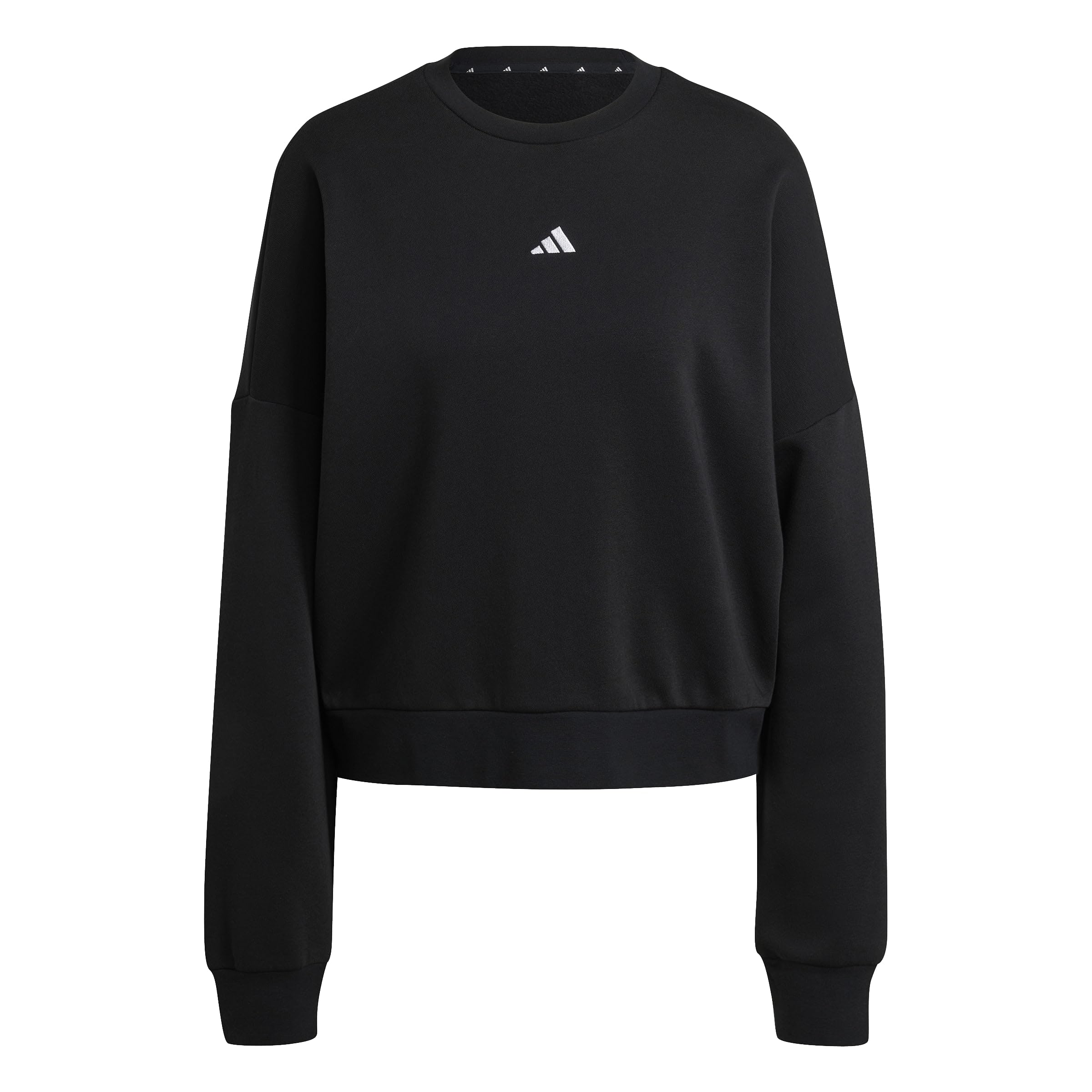 Adidas Women's Essentials Small Logo Feel Cozy Relaxed Fit Sweatshirt