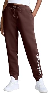 Champion Women's Powerblend Fleece Joggers, Classic Script Logo