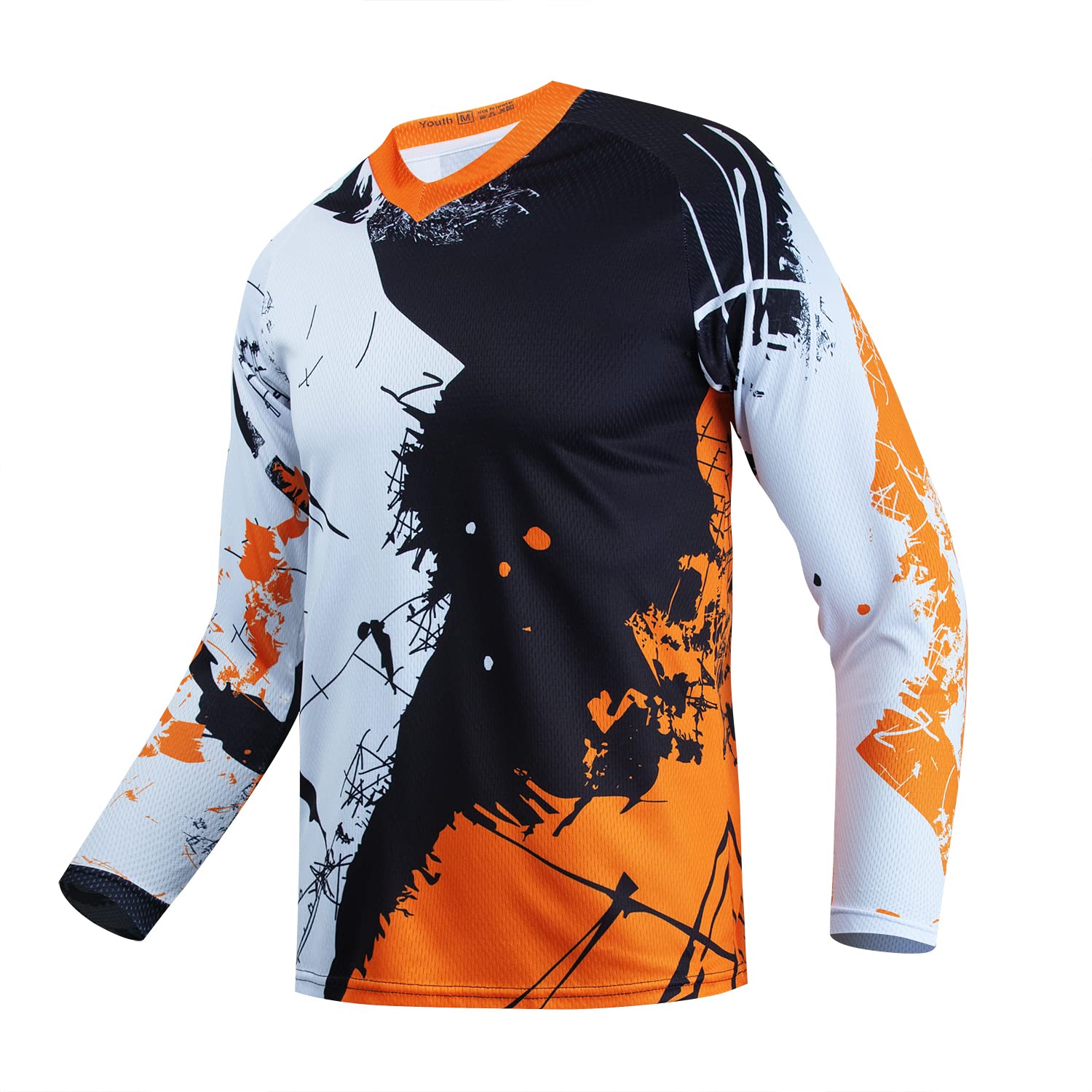 Youth Boys Girls Motorsports Cycling Jersey