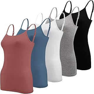 BQTQ 5 Pieces Women's Tank Tops
