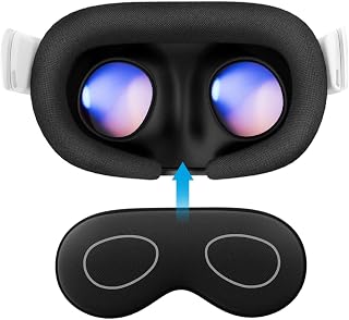 AMVR Lens Protector Cover Compatible with Meta Quest 3/3S/2, Steam Frame, Vision Pro, Valve Index, Rift S and Pico 4, Protects Lens from Sunlight, Scratches and Dust