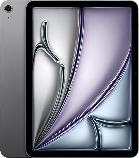 Apple iPad Air 11-inch (M4): Liquid Retina Display, 128GB, 12MP Front/Back Camera, Wi-Fi 7 with Apple N1, Touch ID, All-Day Battery Life — Space Grey