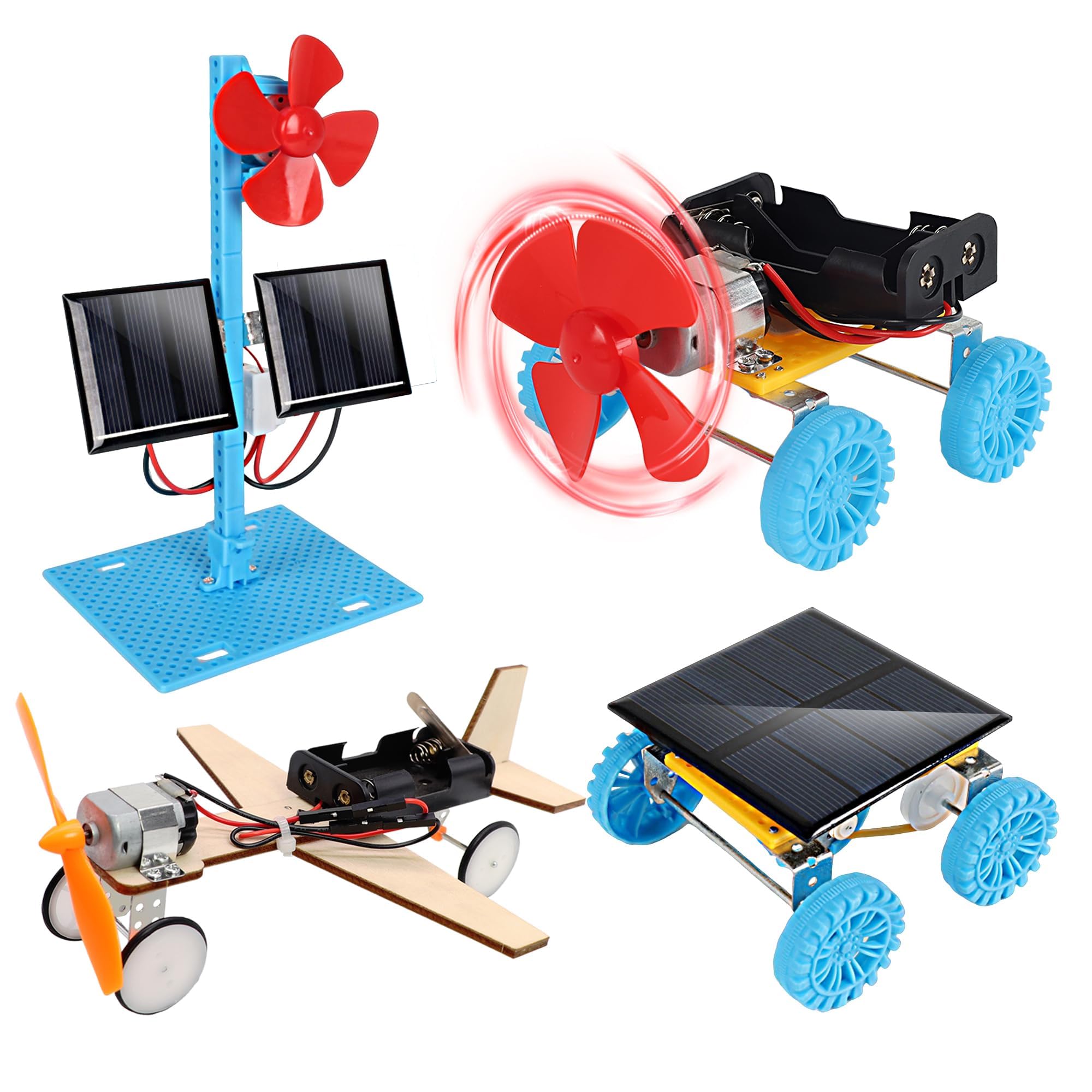 Solar Power STEM Kits for Kids Science Experiment Building Crafts Ages 8-12 | Po