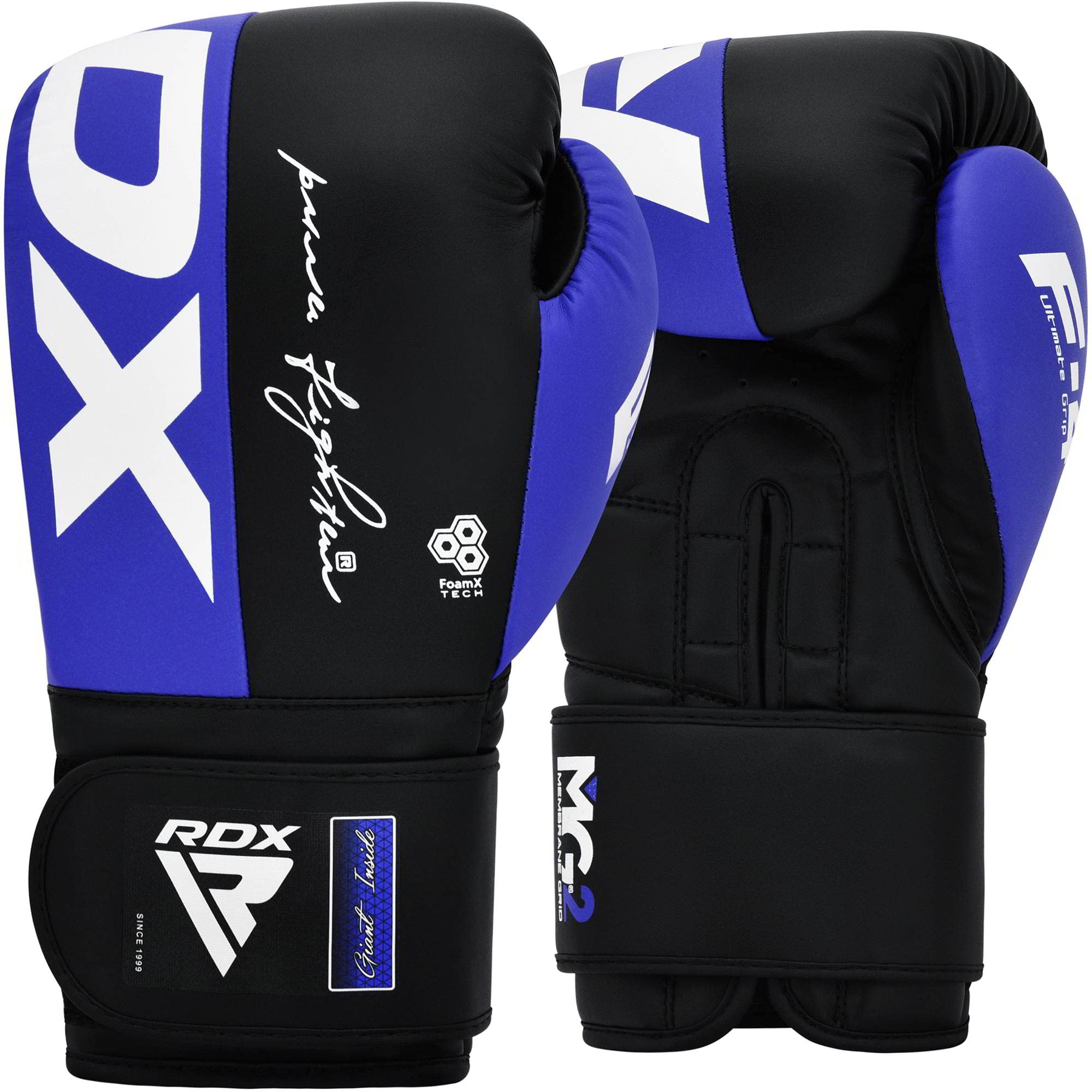RDX Boxing Gloves, Maya Hide Leather Training Muay Thai Bag Gloves for Sparring,