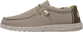 HEYDUDE Wally Break Stitch for Men, Slip On Shoes
