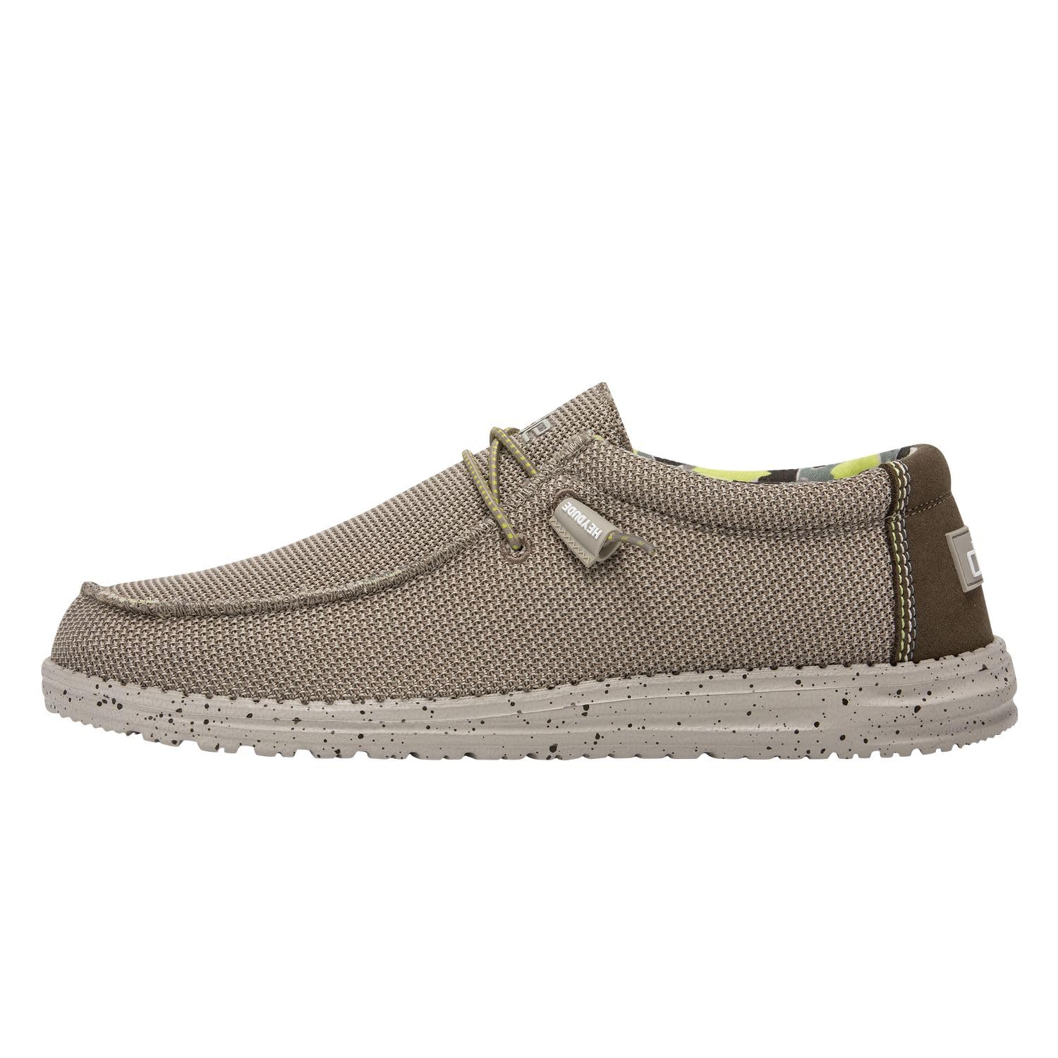 HEYDUDE Wally Break Stitch for Men, Slip On Shoes