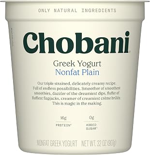 Chobani® Non-Fat Plain Greek Yogurt 32oz