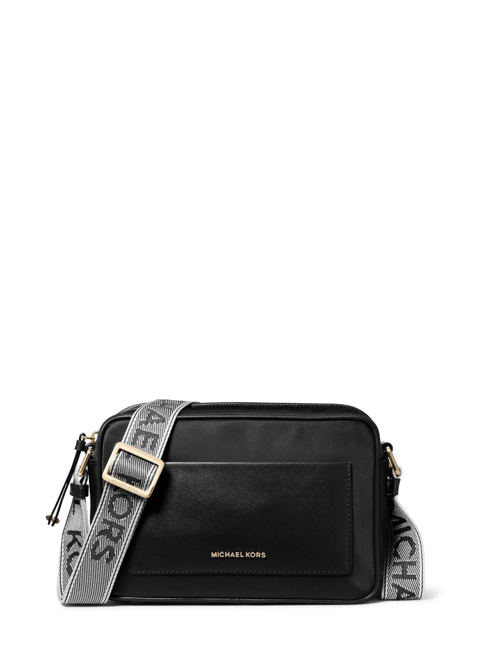 Jet Set Large East/West Shoulder Bag with Canvas Strap