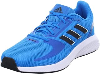 adidas Men's Runfalcon 2.0 Sneakers, Blue Rush Core Black Ftwr White, 43 1/3 EU
