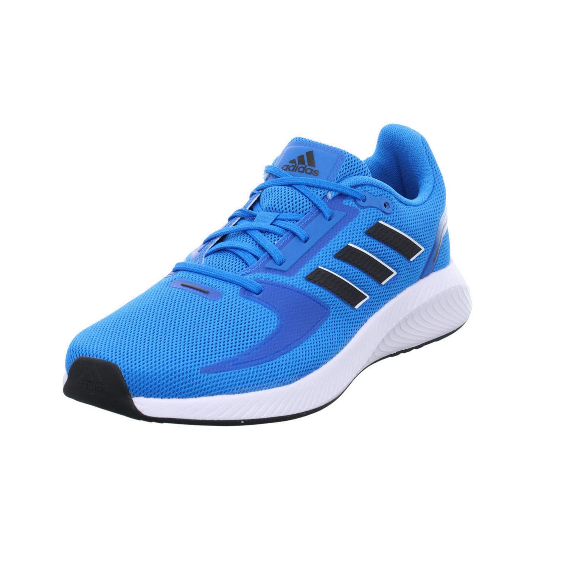 adidas Men's Runfalcon 2.0 Sneakers, Blue Rush Core Black Ftwr White, 43 1/3 EU