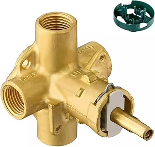 2510 Brass Pressure Balancing Tub and Shower Valve with 1/2-Inch IPS Connectionsm, Compatible with Moen Trim Kit