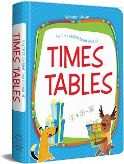 My First Padded Board Books of Times Table: Multiplication Tables From 1 - 20
