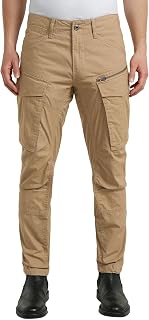G-Star Rovic Men's Trousers Zip 3D Regular Tapered Pants, Beige (Safari D02190-d387-b444)