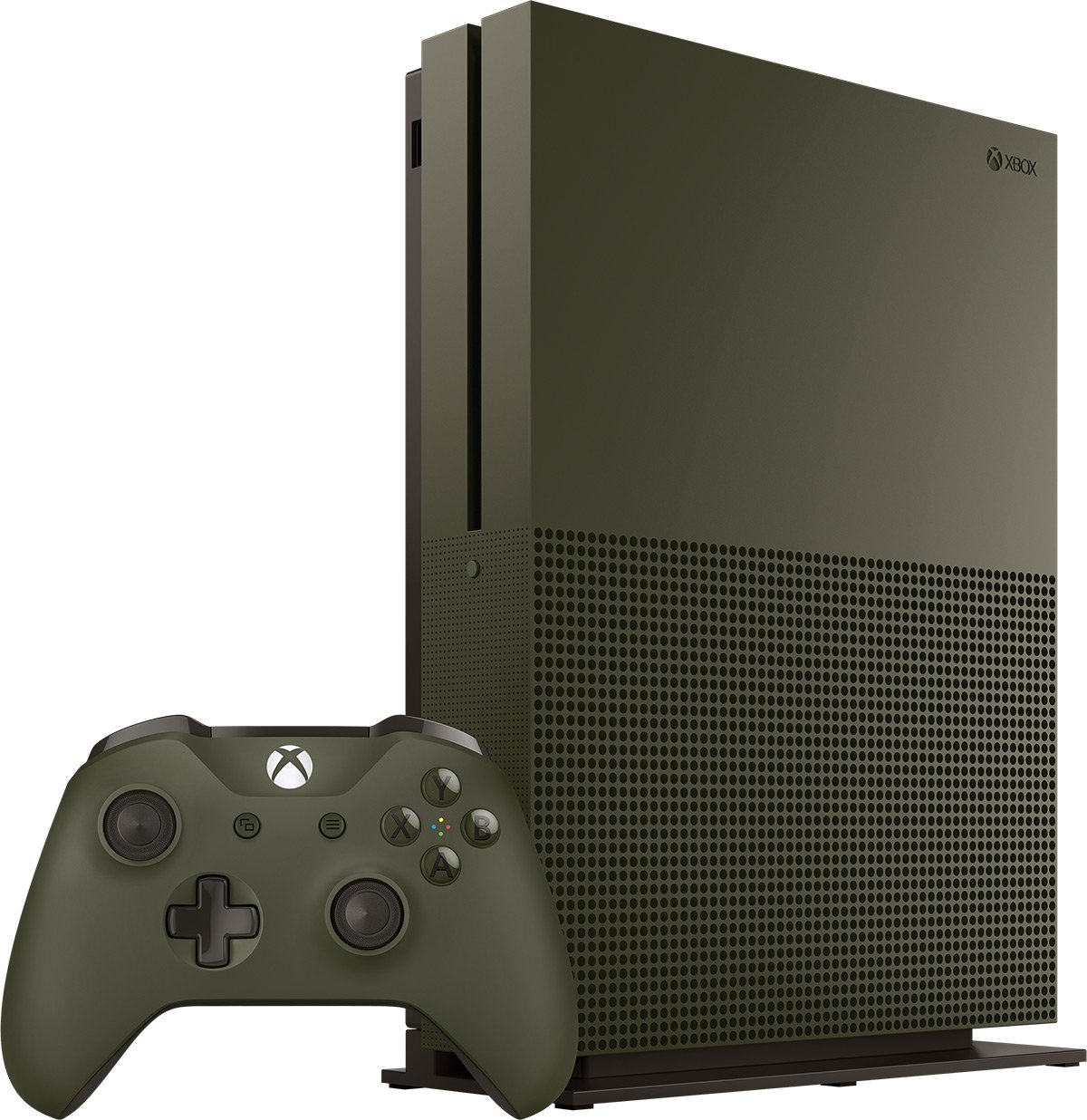 Xbox One S 1TB Console, Military Green (Renewed)