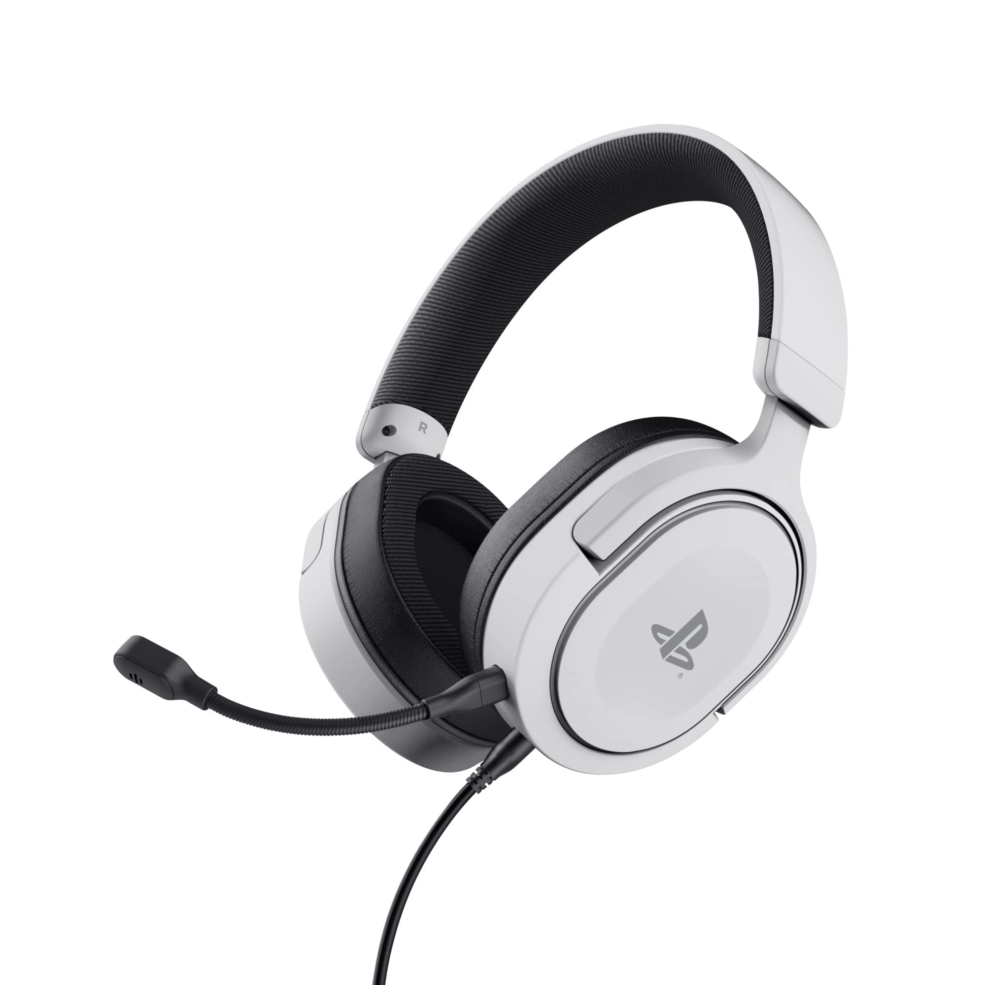 Trust Gaming GXT 498W Forta Cuffie Ecosostenibile PS5 e PS4 con Licenza Ufficial