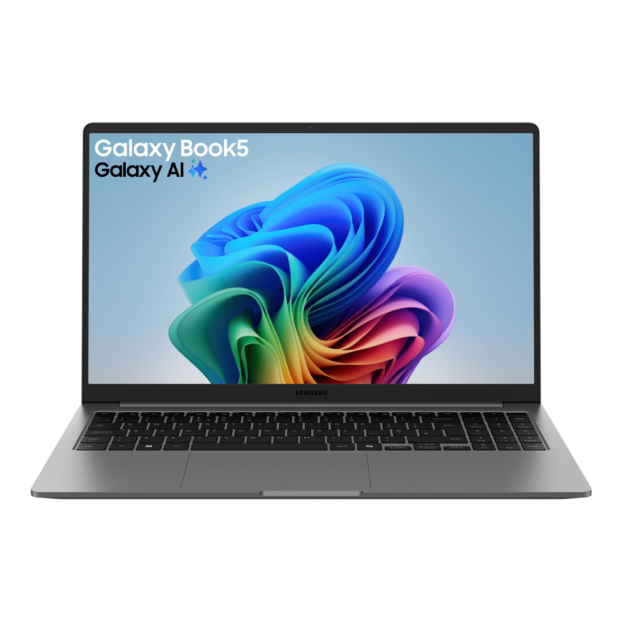 Samsung Galaxy Book5 AI Laptop, 15.6" Display, Intel Core Ultra 5 Processor, 8GB