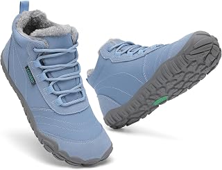 SAGUARO Barefoot Women's Winter Warm Lined Wide Toe Box & Drop Zero Sole Size 3-8