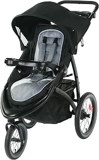 Graco FastAction LX Jogger Stroller, Drive | FastAction One-Second One-Hand Fold, Multi-Position Seat Recline, Compatible with Graco Infant Car Seats (Not Included)