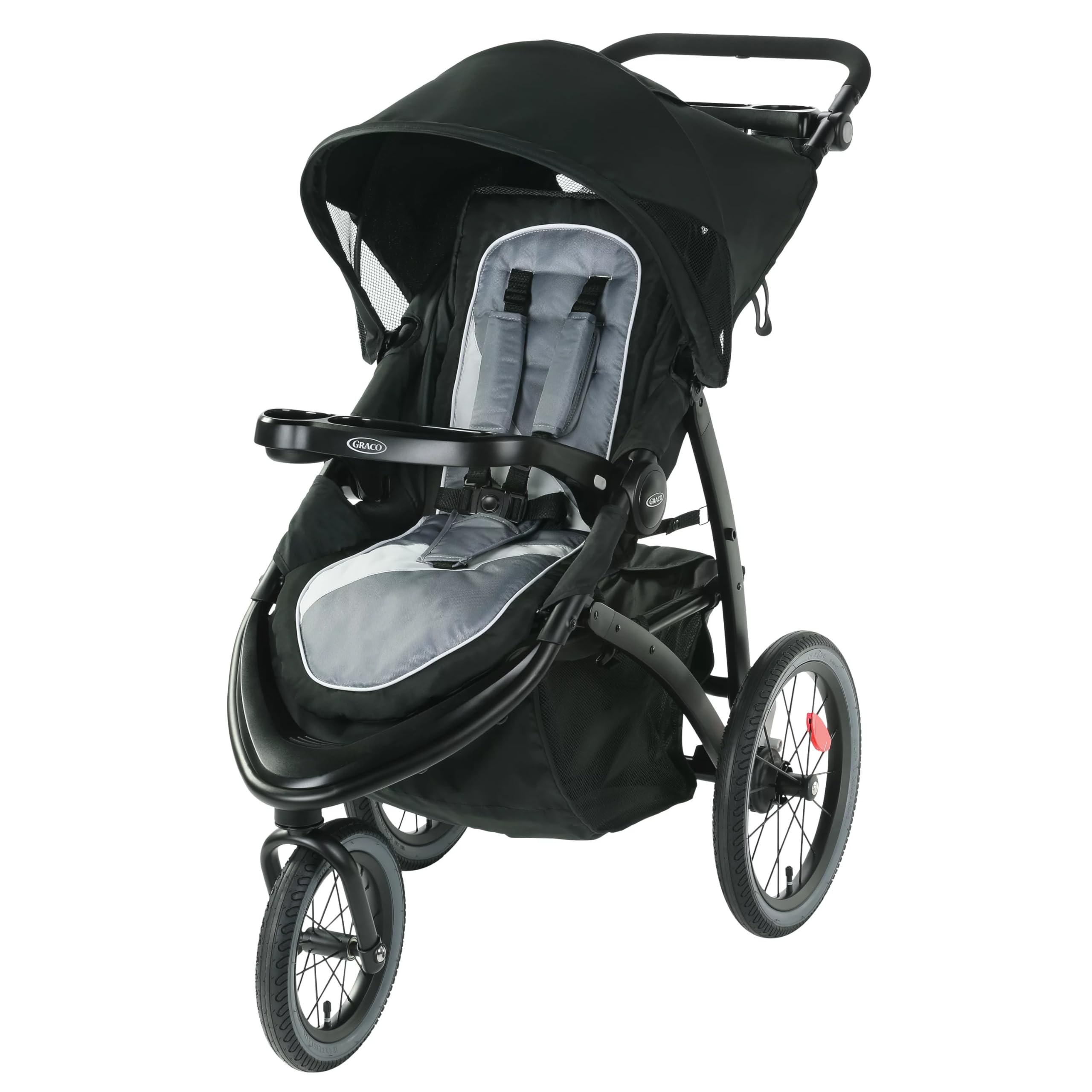 Graco FastAction LX Jogger Stroller, Drive | FastAction One-Second One-Hand Fold